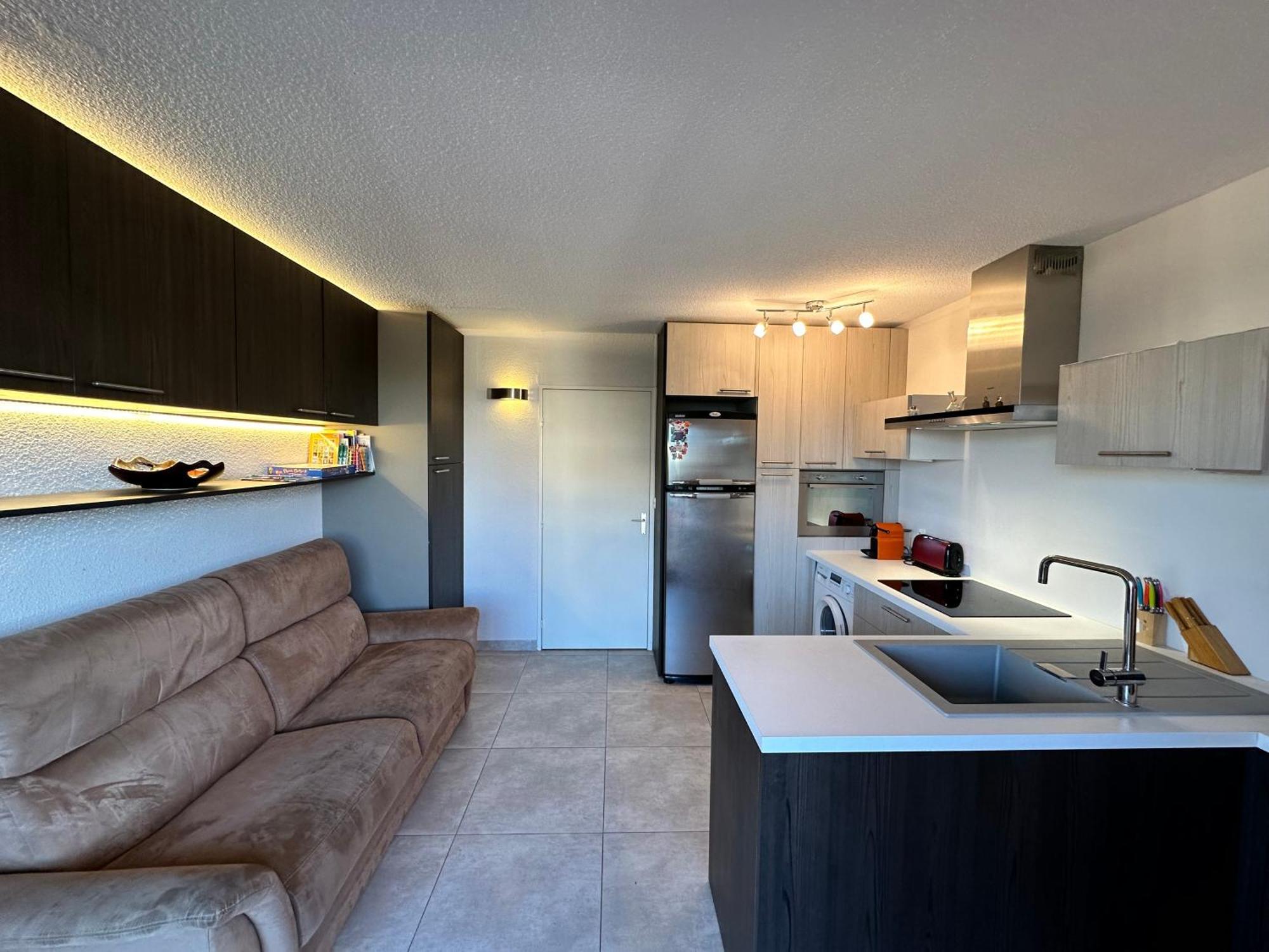 Appartement Studio Vue Sur La Marina Canet-en-Roussillon Bagian luar foto