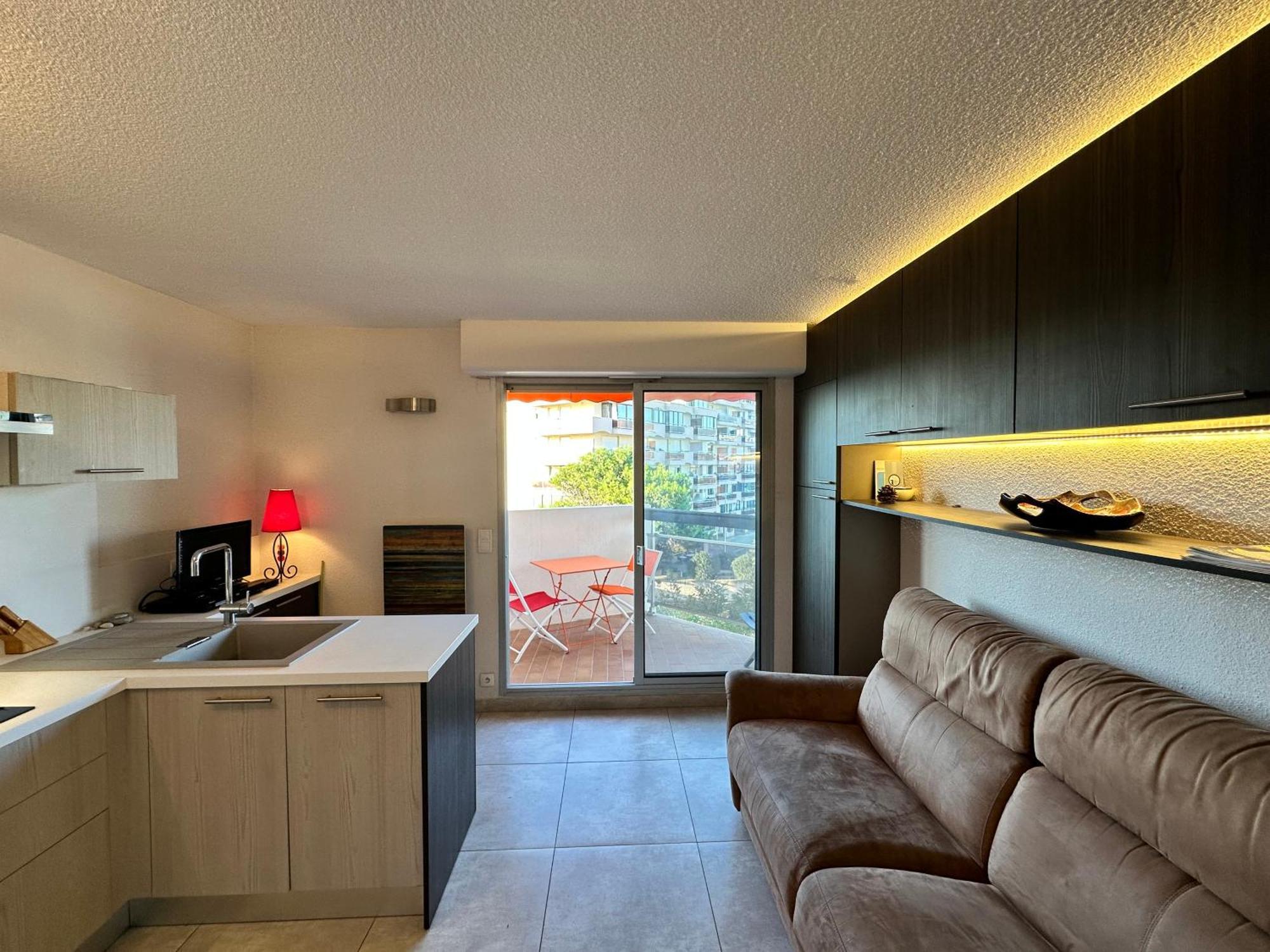 Appartement Studio Vue Sur La Marina Canet-en-Roussillon Bagian luar foto